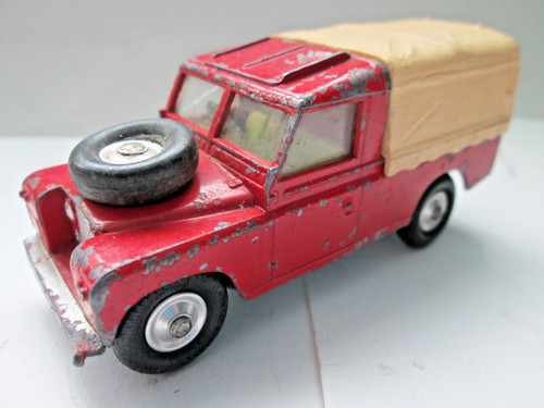 Corgi toy car land rover - toy,