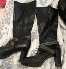 Women knee high leather - women's,
