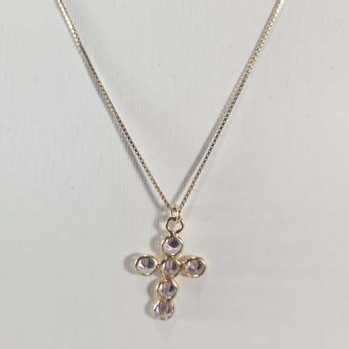 Dyadema sterling silver cross - sterling,
