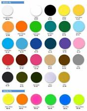 Premium Heat Transfer Vinyl HTV Vinyl - Plain Iron on Heat Press T-shirt Textile