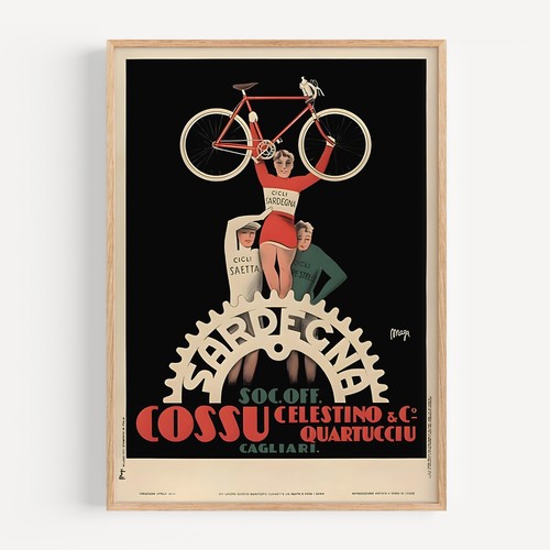 Sardegna bicycle 1930 - (italy),