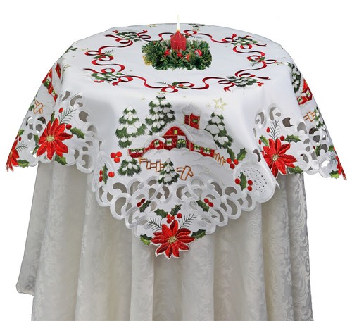 Holiday embroidered christmas - holiday,