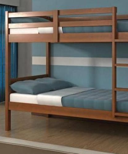 Nathaniel espresso wooden bunk - nathaniel,