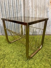 Mid Century Brass Coffee Table