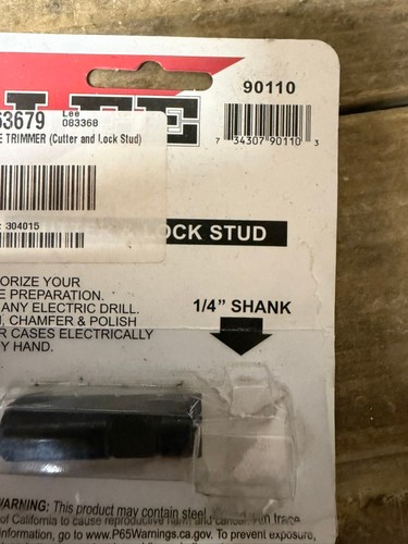 Lee precision cutter lock - lee,
