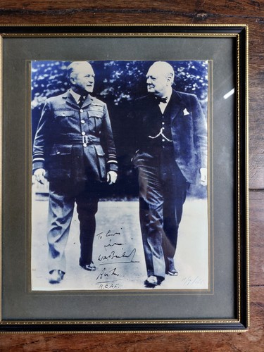 Photographic copy signed - photographic,