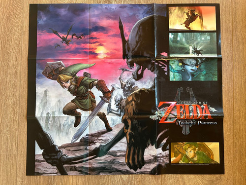 Gamecube poster the legend - -,