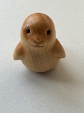 Lonely Little Wooden Seal Pup