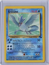 Pokémon tcg articuno fossil - pokémon,