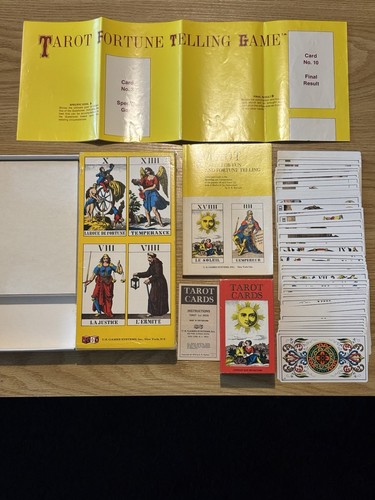 Vintage 1jj swiss tarot - 1jj, cards