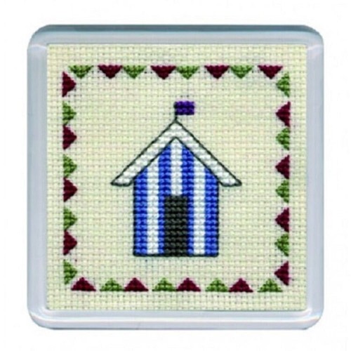 Blue stripe beach - blue,