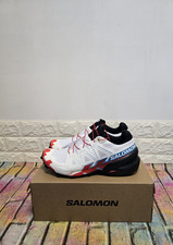 Salomon Speedcross 6 Trail Running Shoes UK 8 Women's RRP £ 140 White / Black