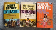 3x Nevil Shute 1st Edition Pan