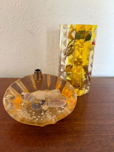 Vintage 1970s lucite egg timer - 1970s,