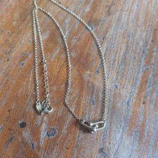 Dyadema Italy Necklace 925 Silver Gold Tone 