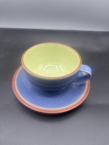 Denby pottery tea cup saucer - pottery,