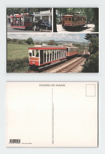 Modern postcard isle man - modern, of