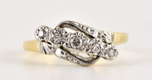 Antique edwardian 18ct - edwardian, gold