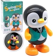 Penguin Figure Dance Robot Toy Dancing Music Lights Kids Children Entertainment 