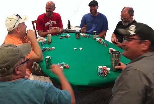 Oval poker table - poker, speed