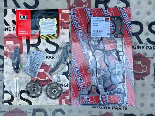 Head gasket set chain kit - set,