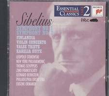 Sibelius;Syms.1&2/Violin C 2CD