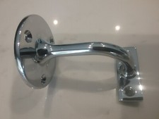5 CHROME HANDRAIL BRACKETS &