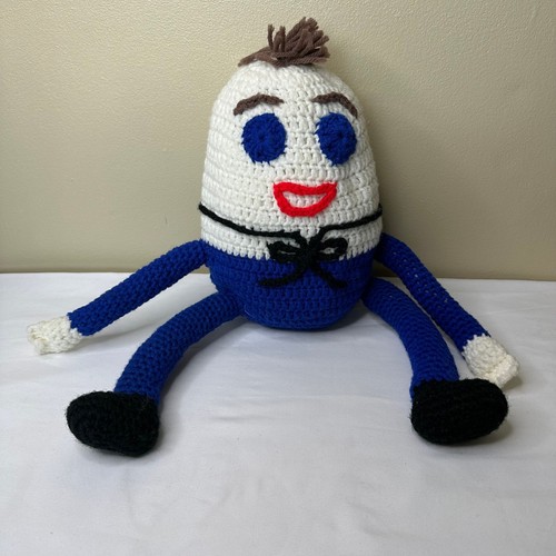 Crochet humpty dumpty plush - dumpty,