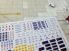 1:400 model airport GSE