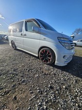 NISSAN ELGRAND  2003 3.5 PETROL BREAKING ENGINE GEARBOX PANELS WHEEL NUT