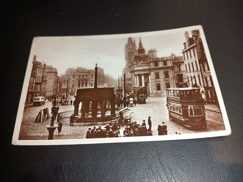 Castlegate trams aberdeen - &,