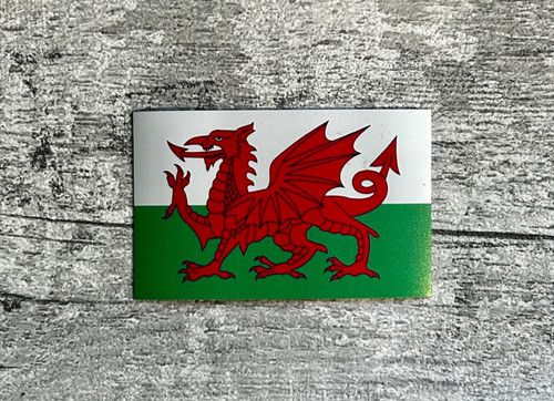 Wales welsh flag fridge magnet - wales,