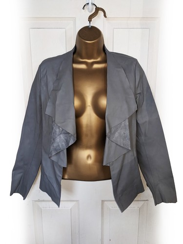Zara basic grey faux leather - basic,