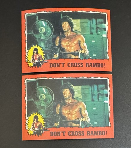Rambo 1985 topps - topps,
