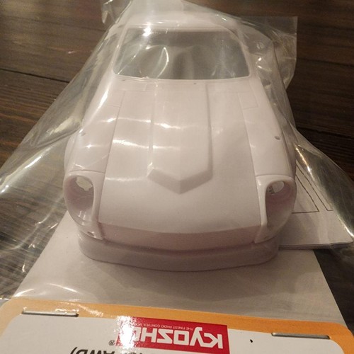 Kyosho mini unpainted - mini-z, body