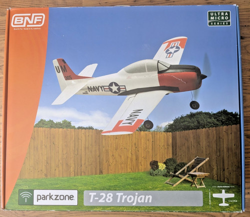 Parkzone trojan bnf - t-28,