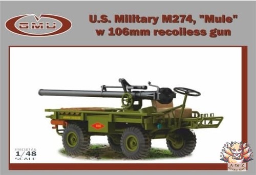 274 mule w 106mm - 1/48,