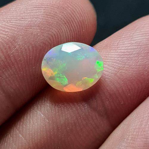 Ethiopian multi fire opal aaa - opal,