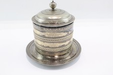 Antique Silver Plate Muffin Tin Highland and Agricultural H:16cm 990g