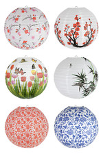 Paper Hanging Lampshade Light Shade 30cm Oriental Japanese Home Ceiling Fixture