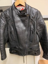 Wolf leathers black biker - black,