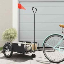 Bike Trailer Black Oxford