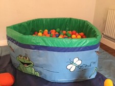 Ball Pool Pit with Euro-Plus Balls - UK Made Handpainted Ballpool Southampton