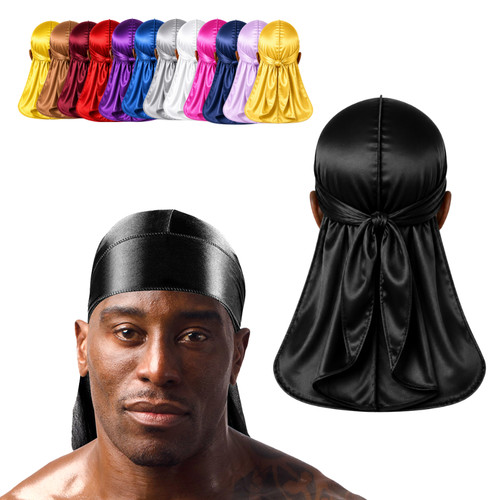 Silky satin durag for men - silky,