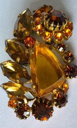 Vtg topaz citrine amber - vtg,