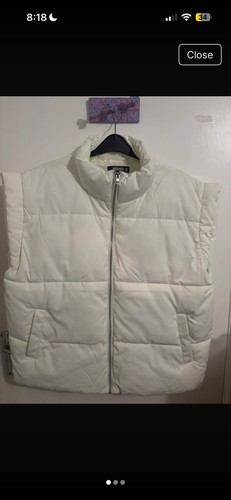 White gilet - white,
