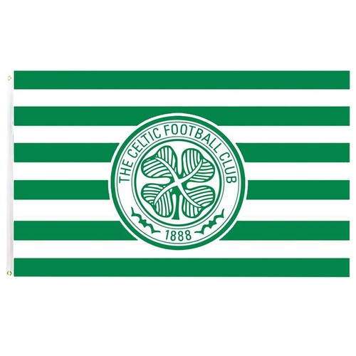 Celtic official crest flag - fc,