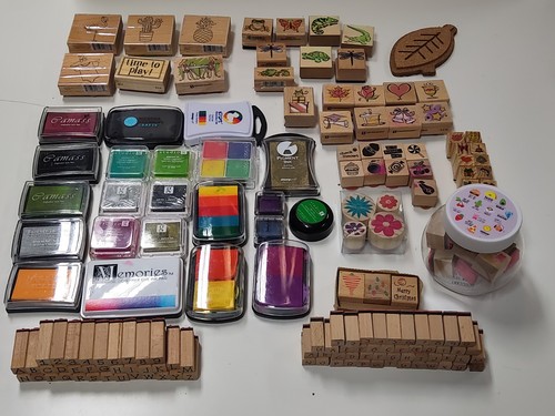 Huge crafting stamp - stamp, lot