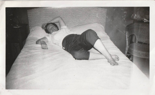Vintage 1950s photo woman - vintage,