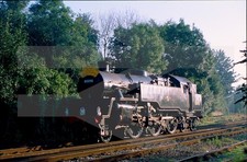 Original AGFA 35mm Rail Slide: MAINLINE STEAM: 80098: FOLKESTONE WEST: 1999